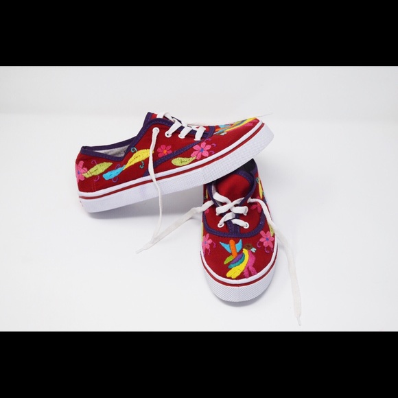 Solanoexp Shoes - Mexican embroidered sneakers